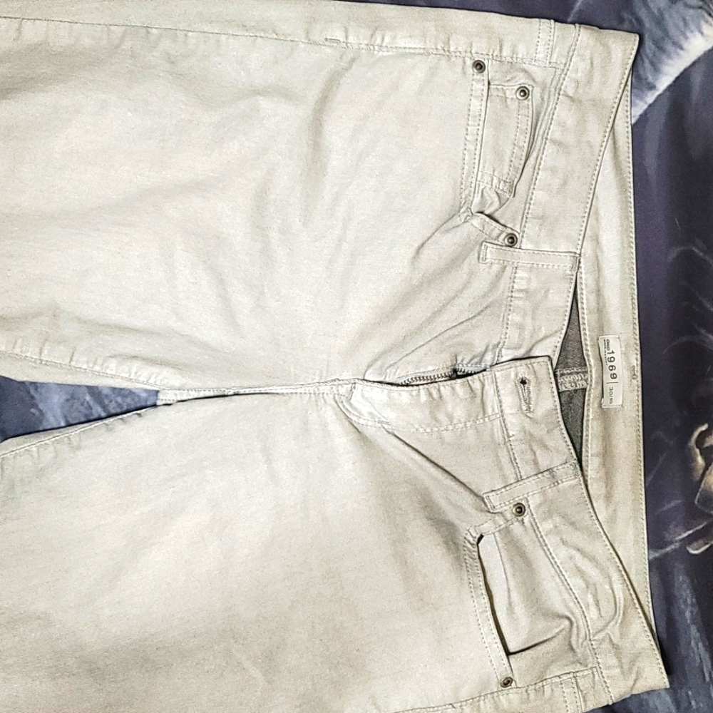 Grey/silver gap jeans